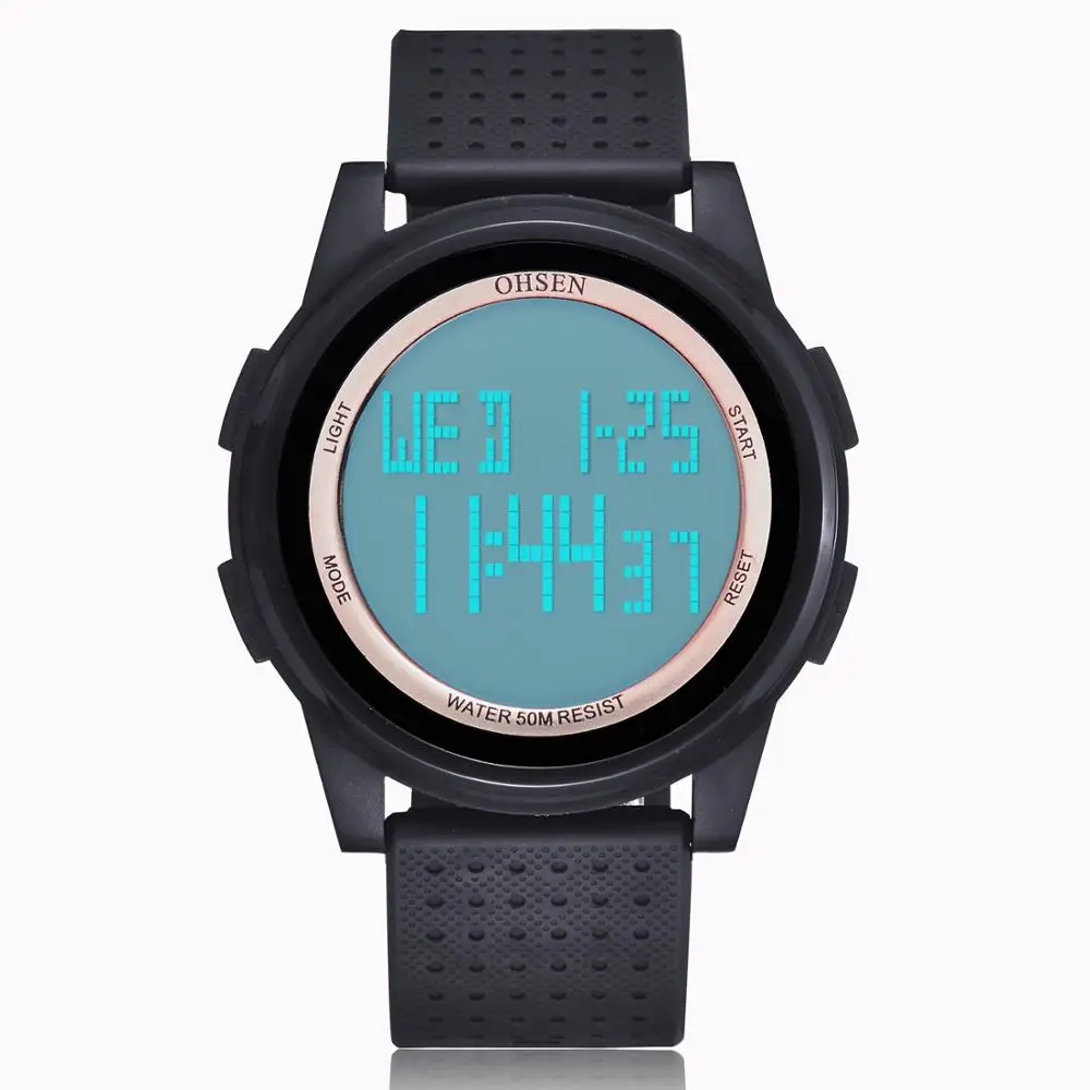 Модные спортивные женские цифровые часы reloj mujer водонепроницаемые электронные