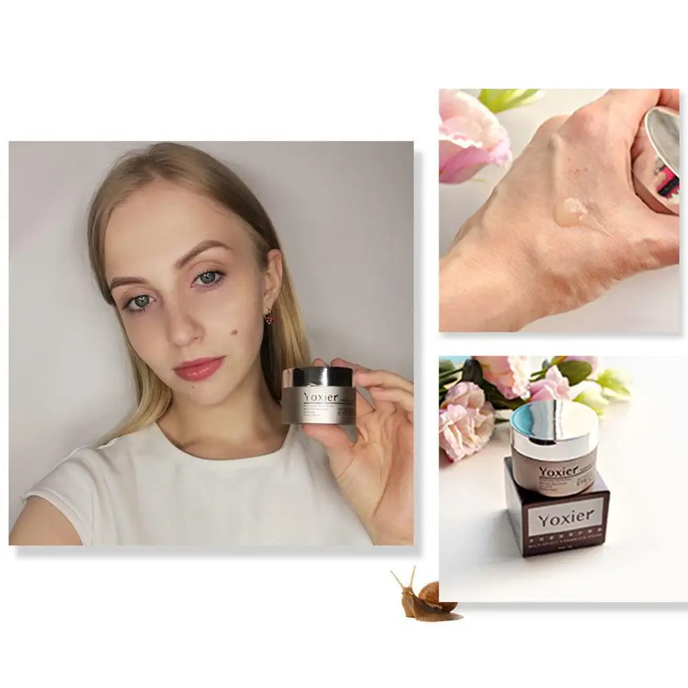 Крем для глаз с улиточной слизью пептид Коллаген Сыворотка Улитка эссенция