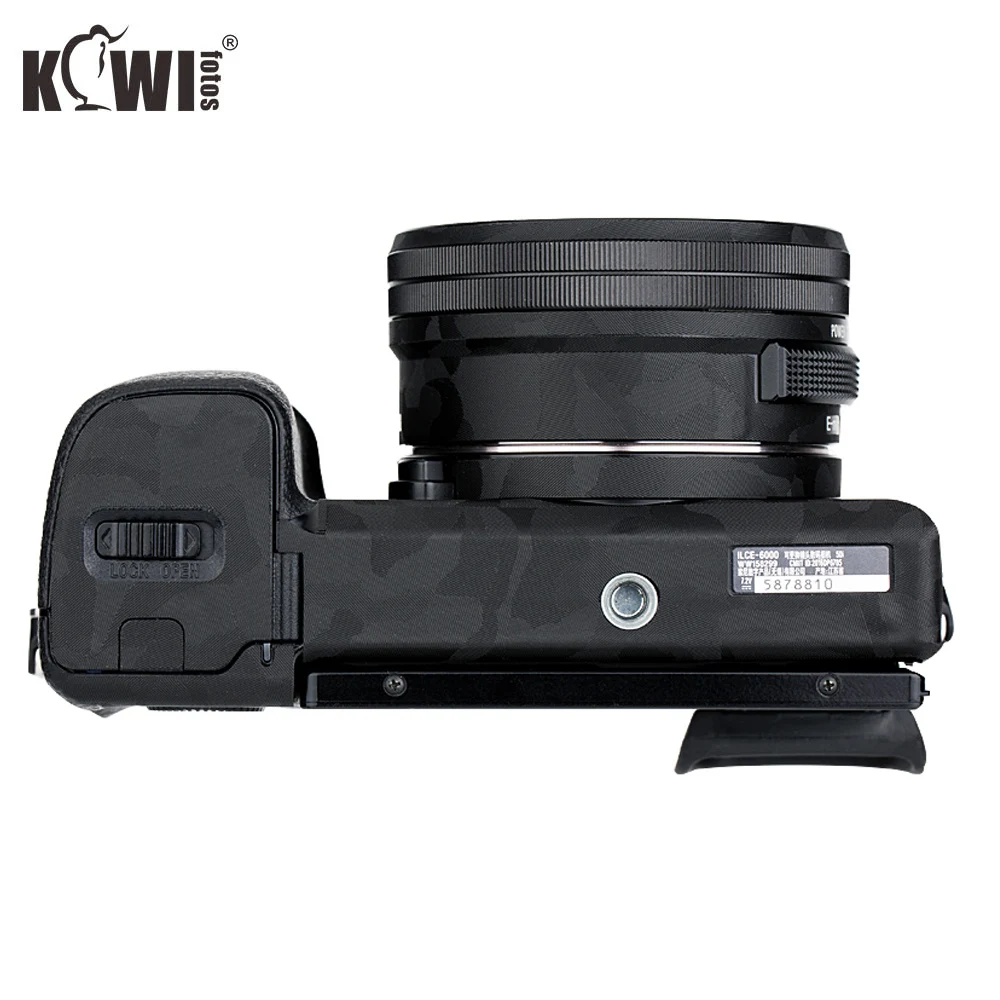 Анти-Царапины Камера тела крышка защитная пленка комплект для sony A6000 + 16-50 мм SELP1650