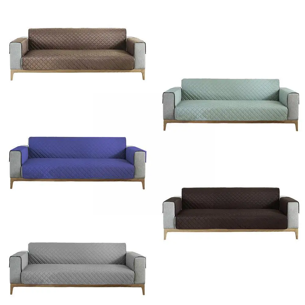 

Sectional Sofa Couch Cover Pet Dog Kids Mat Stretch Cover Recliner Protector Elastic Water Furniture Anti-Slip Sofa Resista O9S3