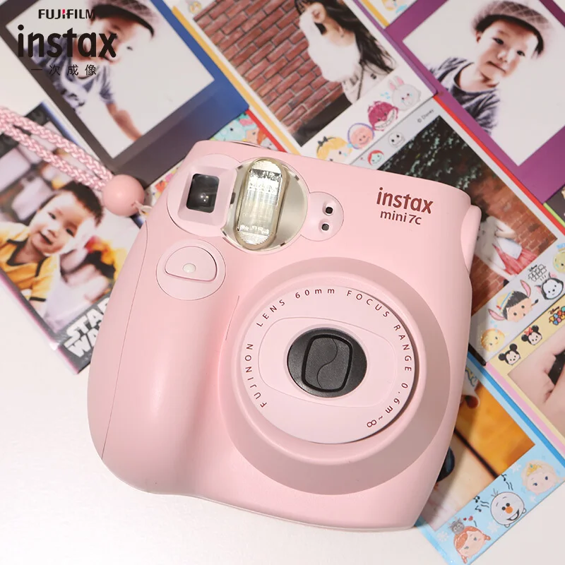 Fujifilm instax mini 7C однократная мини камера для мгновенной съемки Polaroid Mini7C подарок