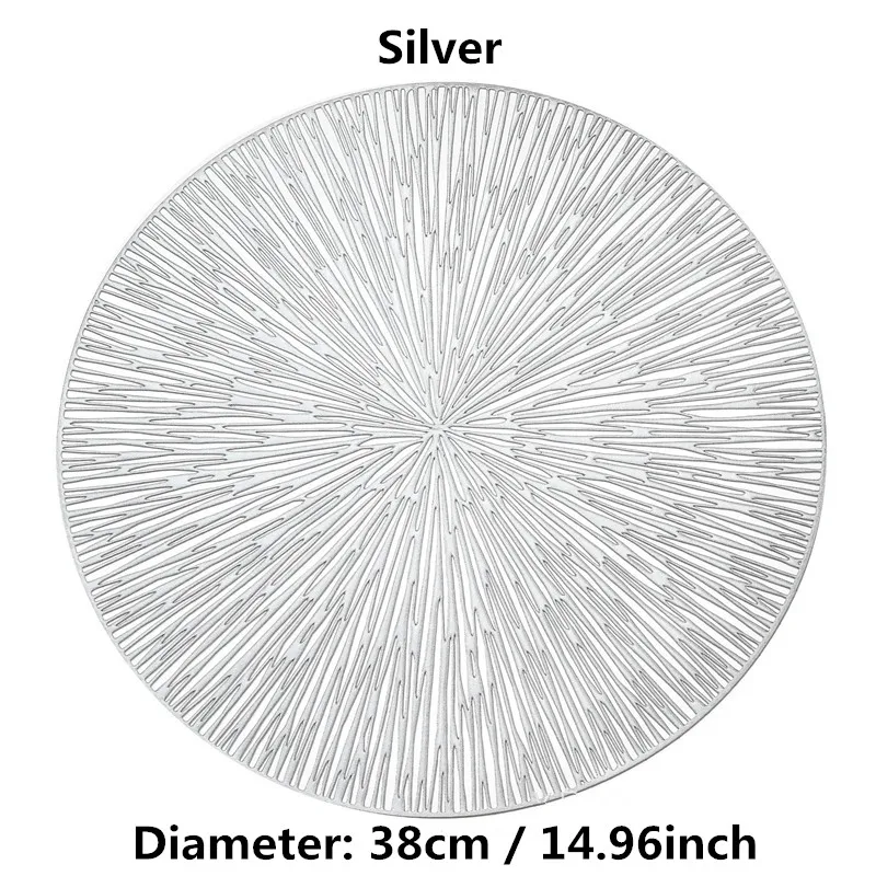 

2021 New Hot PVC Hollow Insulation Coaster Pads Table Bowl Mat Heat Resistant Placemat For Dining Table Placemat Home Decorating