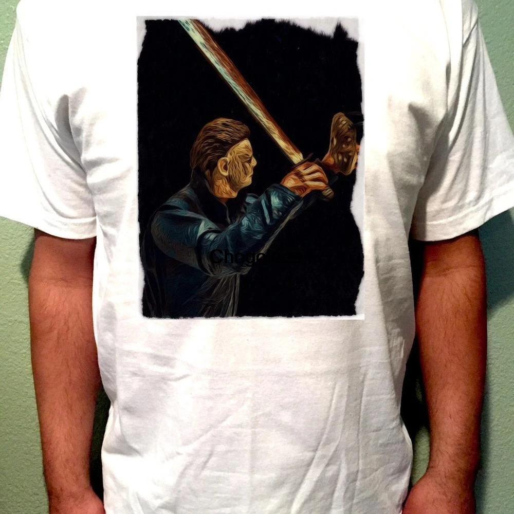 Майкл Майерс с маской Джейсона футболка вдохновленная Neca Хэллоуин Пятница 13-е |