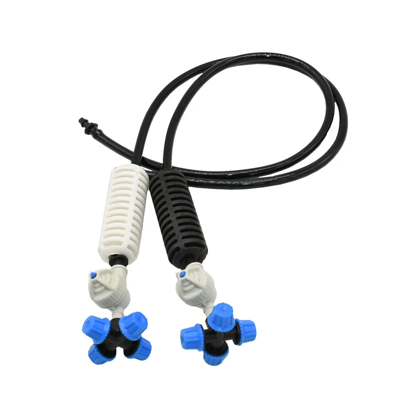 Greenhouse Hanging Atomization Sprinkler Cross Fog nozzle Misting mist water sprayer Kits Irrigation Garden 20set | Дом и сад