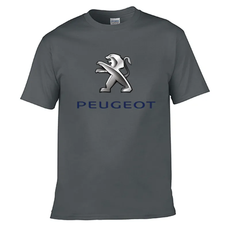 

PEUGEOT- 2021 NEW wummer t shirt man car Prints T Shirt Women Men Funny Novelty T-shirt Short Sleeve Tops tees men Clothing