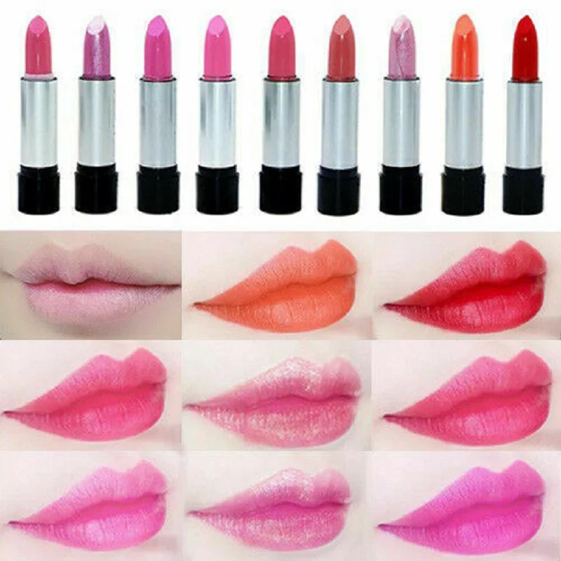 Smooth Moisturizer Rouge Waterproof Lipstick Long Lasting Lip Pink Red Nudes Glitter Stick Makeup Lips Water-Resistant |