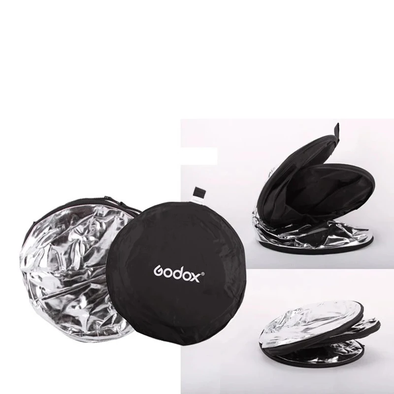 Godox 80 см/32 &quot2 в 1 портативный складной Круглый отражатель для студийной или