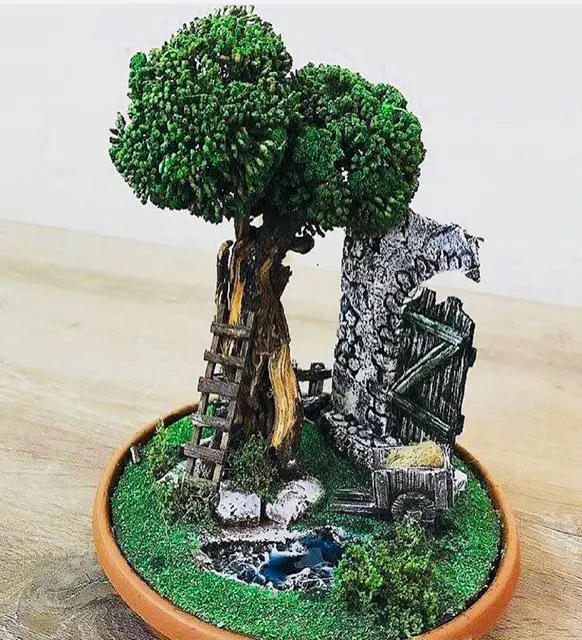 

Samanlk Themed Miniature Garden