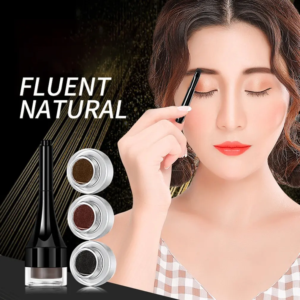 Фирменная новинка карандаш для бровей Водонепроницаемый вилка наконечник брови