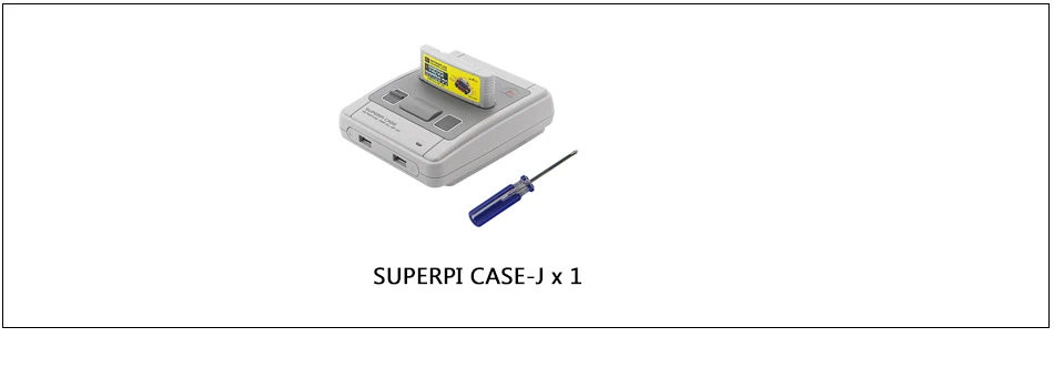 Retroflag SUPERPI CASE-J Raspberry Pi 3 Model B+/B NESPI ABS коробка для RetroPie 32 Гб SD карты геймпады адаптер питания