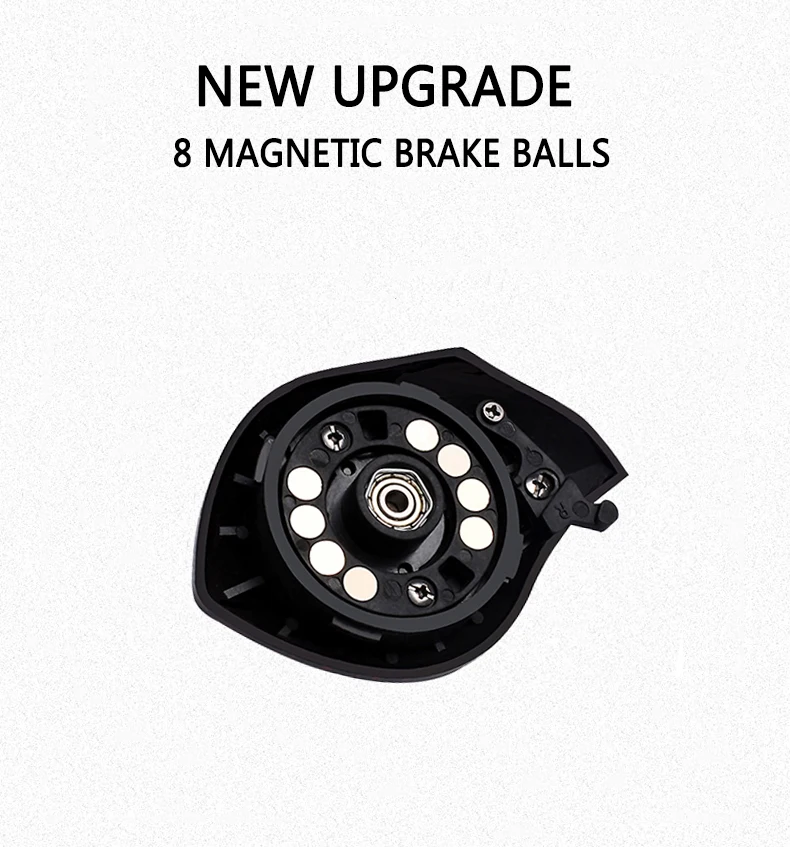 

Fangblue Baitcasting Reel 7.2:1High Speed Fishing Reel 8KG Max Drag 18+1BB Reinforced Reel Drag Reel Carp Reel Fishing