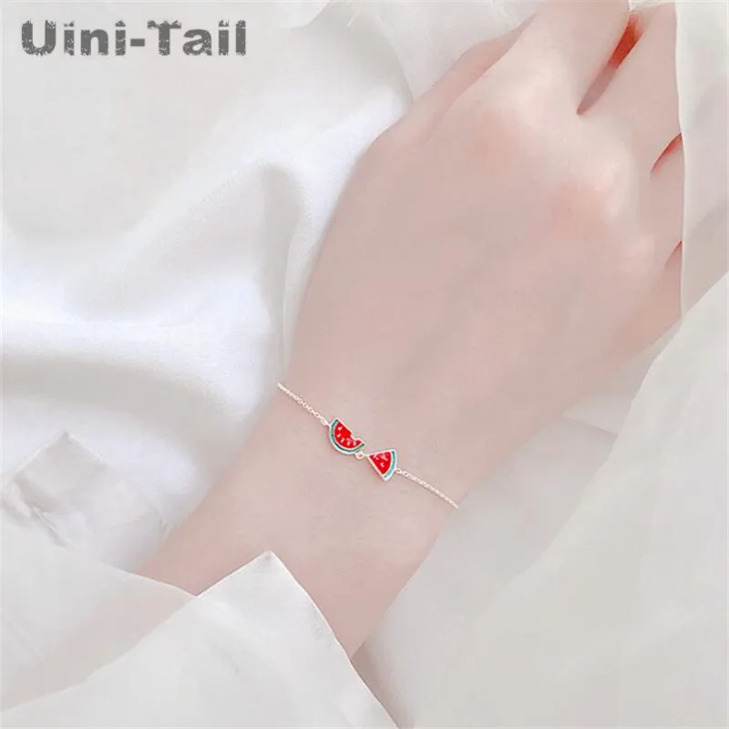 Новый список Uini-Tail 925 тибетское серебро простой креативный милый стиль модная