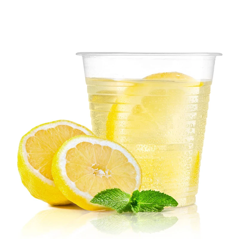 MONGKA 3 унции 90 мл прозрачные пластиковые одноразовые чашки для питья