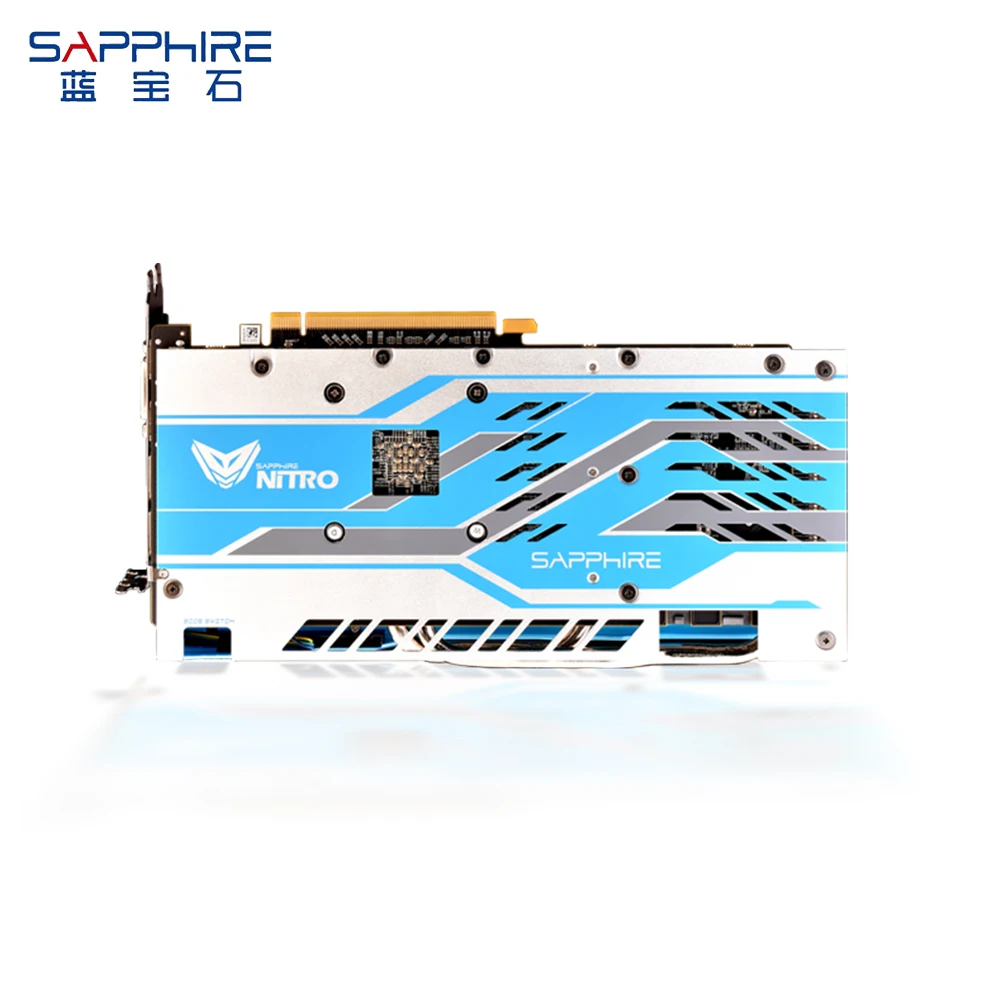 Видеокарта SAPPHIRE AMD NITRO + RX580 8GB GDDR5 256bit игровая видеокарта настольный ПК для игр