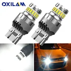 2 шт., автомобисветодиодный светодиодные лампы T20 W21W 7440 WY21W 7443 W215W