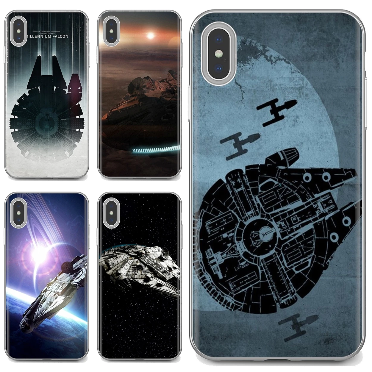 

Phone Case Protector Millenium Falcon Nebula For iPhone iPod Touch 11 12 Pro 4 4S 5 5S SE 5C 6 6S 7 8 X XR XS Plus Max 2020