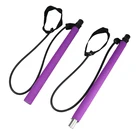 Новый Фитнес для занятий спортом, пилатеса бар комплект тренажерный зал Stick Пилатес бар комплект с поясоком сопротивления здания тела Съемник веревка для йоги