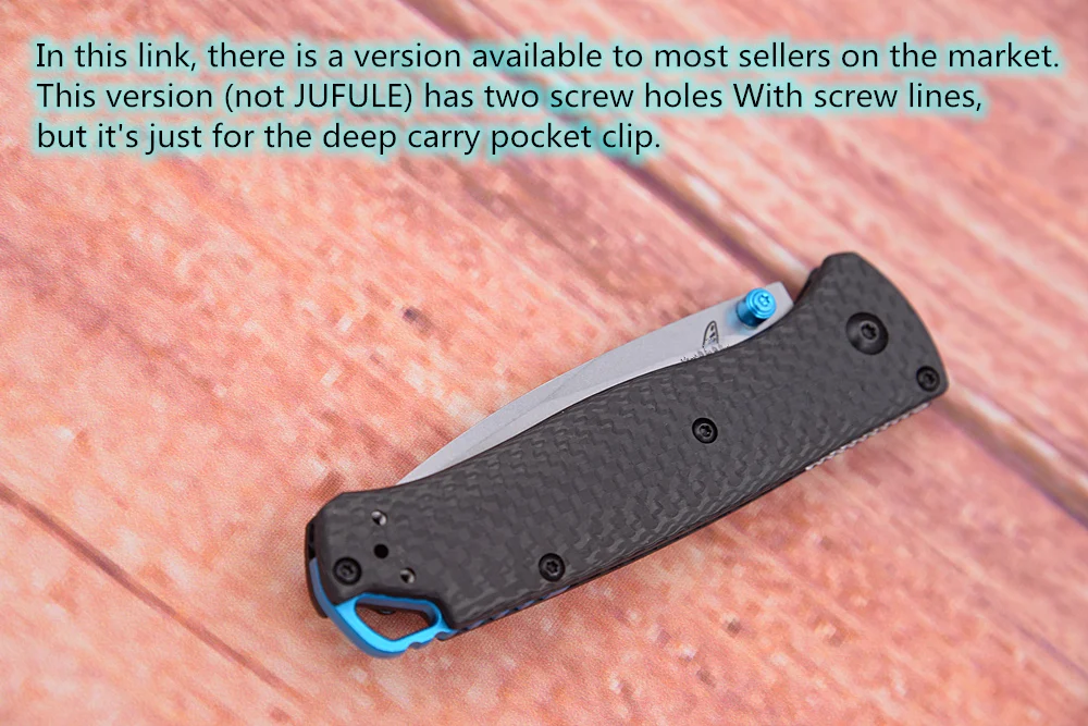 Low Price 535-3 Mark S90V Blade Carbon Fiber Handle Folding Pocket Survival EDC Tool Kitchen Camping Hunt Utility Outdoor Knife |