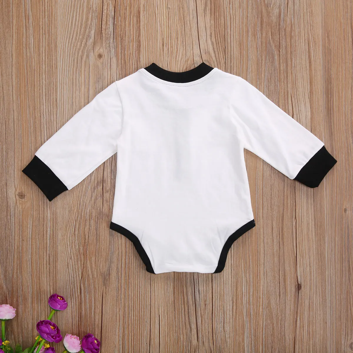 

2020 New Brand 0-24M Infant Baby Toddler Girls Boys Casual Bodysuit Long Sleeve Playsuit Solid O-Neck Button Jumpsuit Outfit