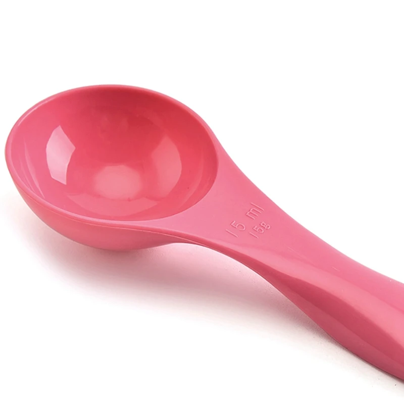 

5Pcs stored easily Plastic Measuring Spoon Versatile Measuring Tablespoon Milk Powder Spoons kichen Measuring Tools