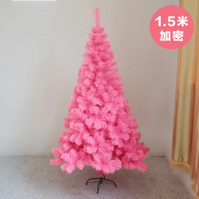 

Christmas tree christmas decorations family party decoration Pink encrypted Pink tree thick 2020 Christmas decoration