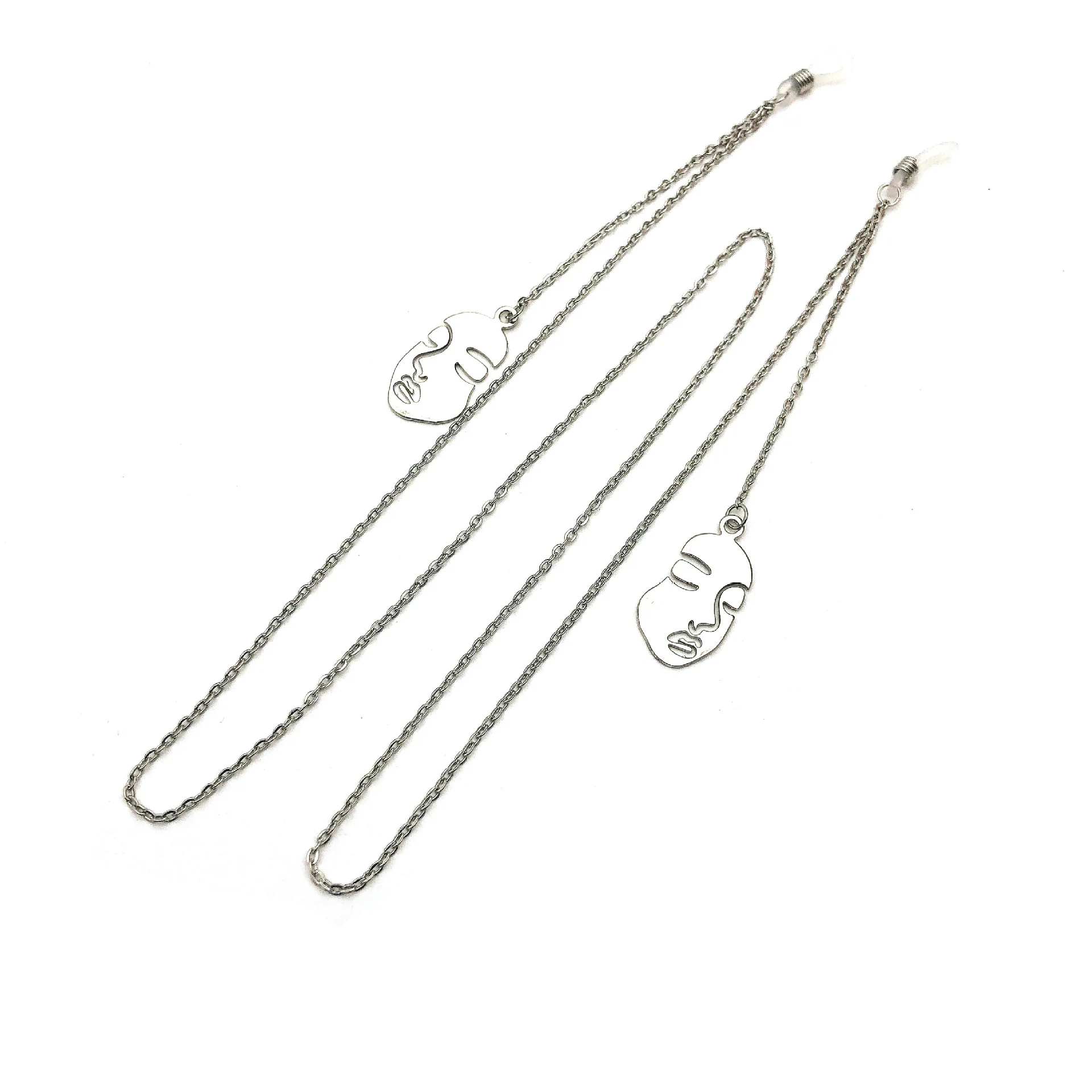 2020 уникальная подвеска для лица солнцезащитные очки ремешок ожерелье медный