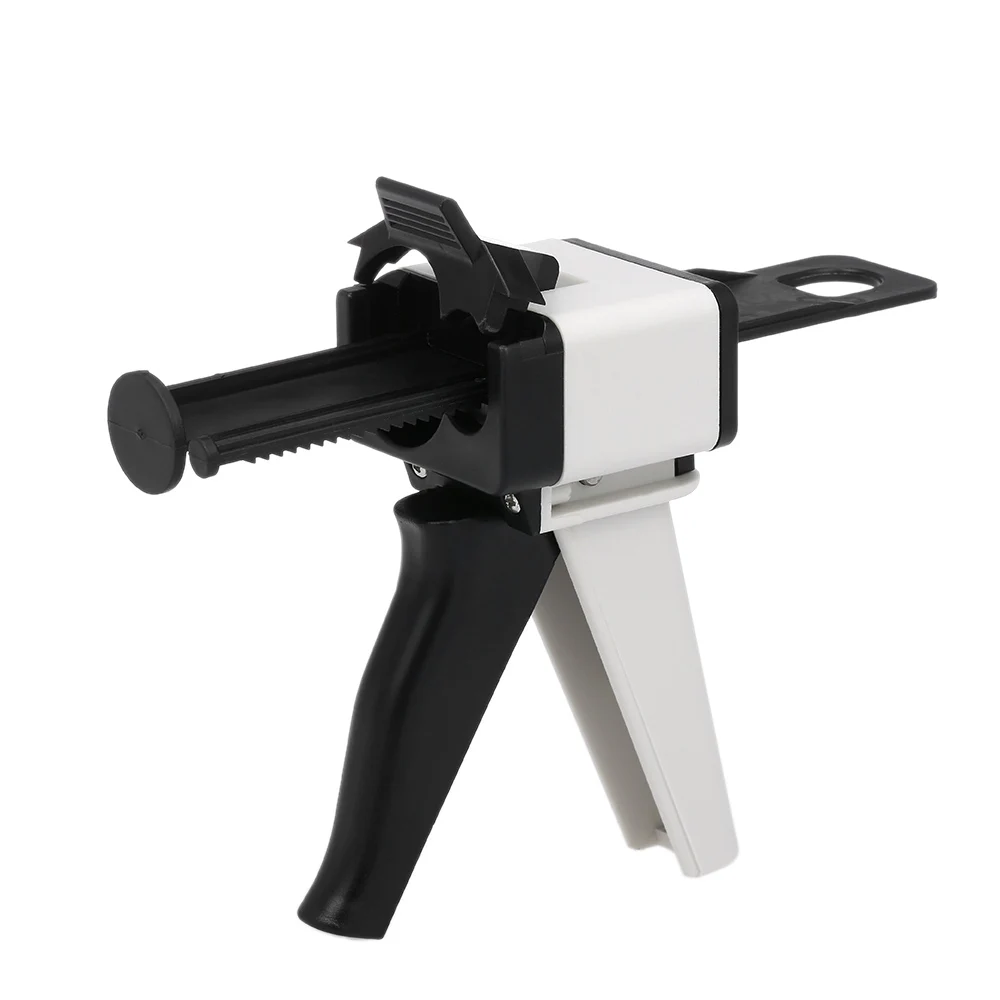 Dental Impression Mixing Dispensing Gun Universal Dispenser 1:1 /1:2 Silicon Rubber 10:1 50ml Dentist Tools | Дом и сад
