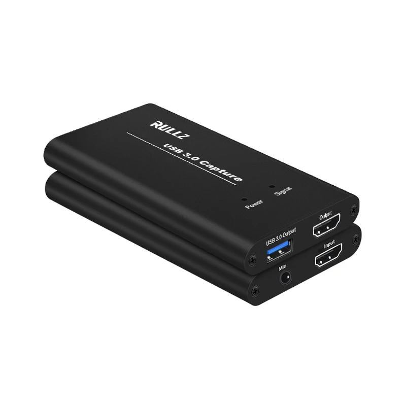 Карта видеозахвата USB3.0 4K 60 Гц 1080P HDMI совместимая коробка для записи с USB Потоковое