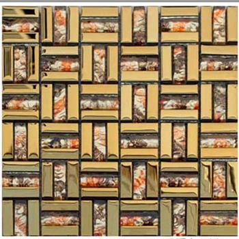 11 шт. в европейском стиле Королевский Стиль золотые гальванические Стекло