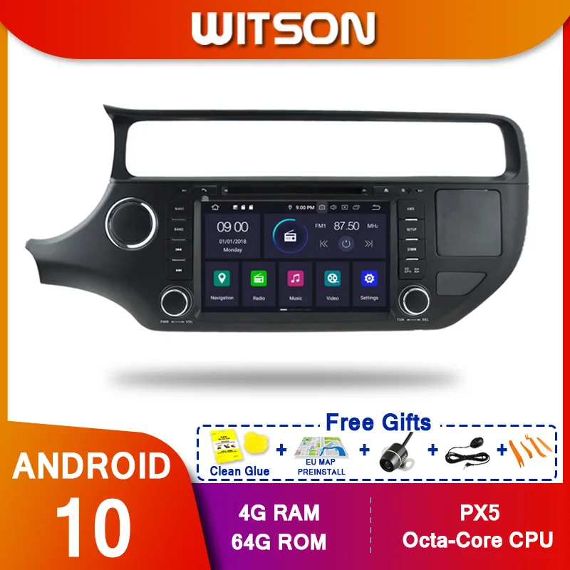WITSON! Автомобильный DVD-плеер с восьмиядерным процессором PX5 Android 10 0 для KIA RIO 2015