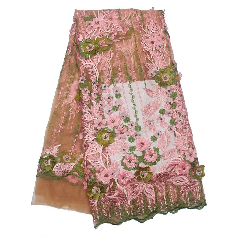 Французская кружевная ткань с вышивкой хит продаж женская одежда для свадебного