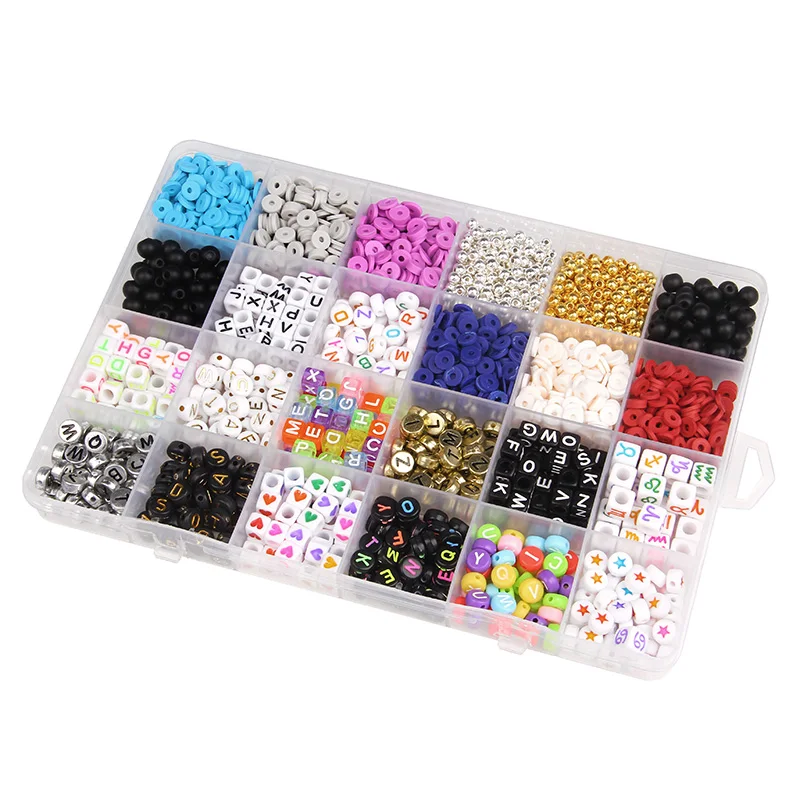 Набор бусин из полимерной глины 6 мм | Украшения и аксессуары