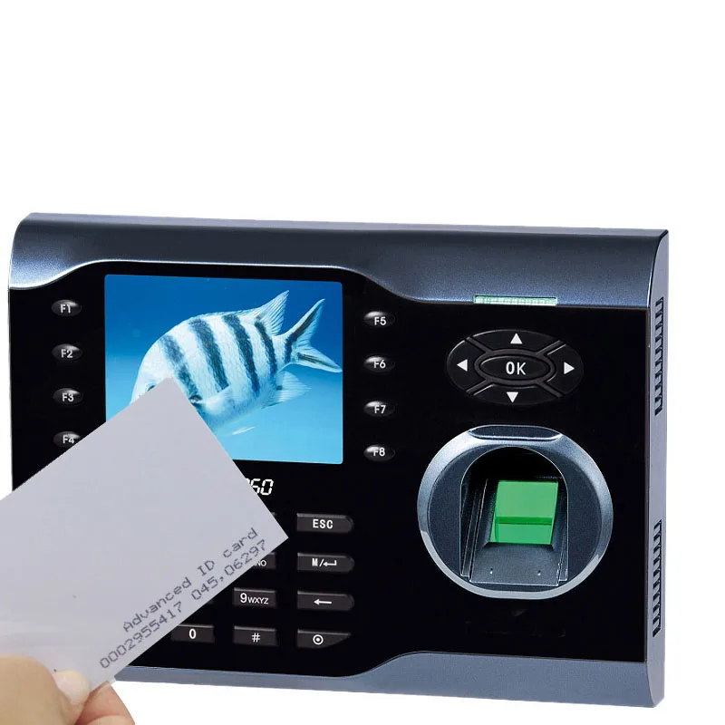 High-Speed ZK Fingerprint Time Attendance Terminal Iclock360 WIFI Function Clock System Record | Безопасность и защита