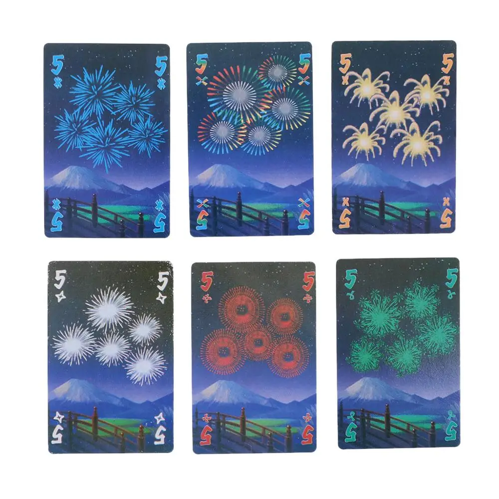 Настольная игра горячая Распродажа Hanabi 2-5 игроков карточные игры легко играть