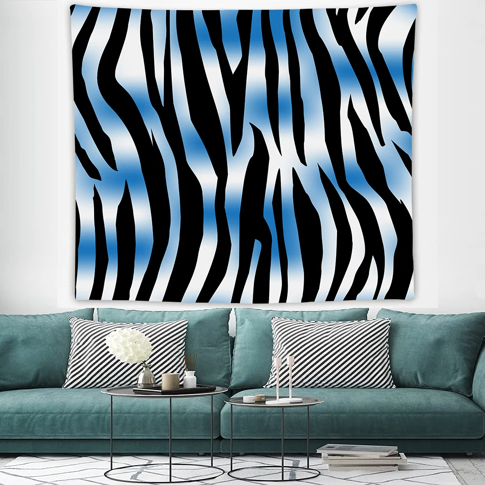 Красочные в полоску гобелен настенный детский полосатый комплект с принтом