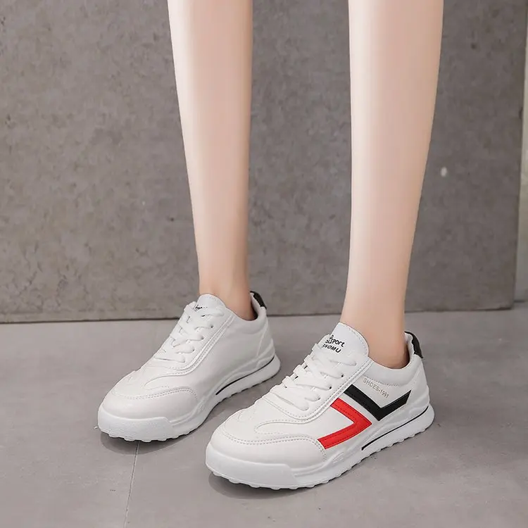 

Casual White Sneakers Women 2021 Spring New Hot Style Women's Flat Non-slip Sports Shoes Running Shoes for Women