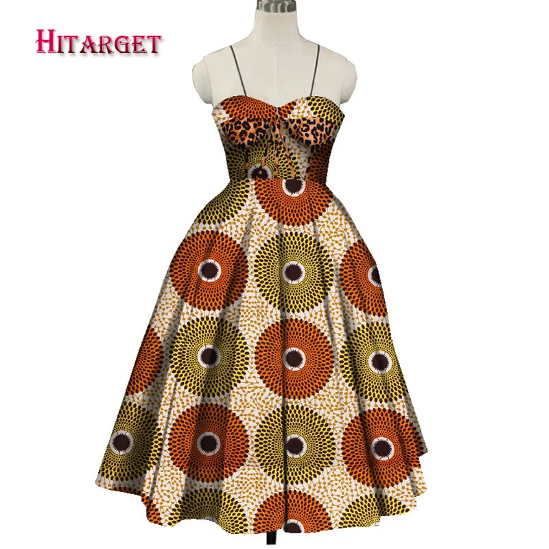 

2020 African women dress The skirt with shoulder-straps The princess dress Strapless dress Women's dress Party dress wy8131