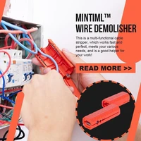 mintiml wire stripper stripping wire cutter portable wire knife crimper pliers crimping tool cut line pocket multitool electrici