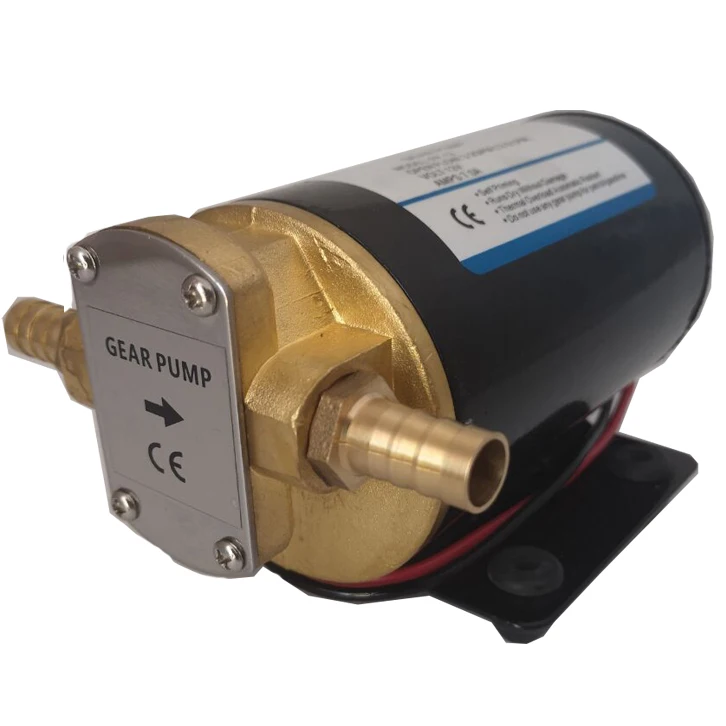 12vdc 12л/мин масляный электрический насос дизельный Бесшовный корпус дизайн для disel