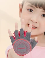 new colorful breathable kids half finger gel biking gloves cycling fingerless glove pair for boys girls age 2 11