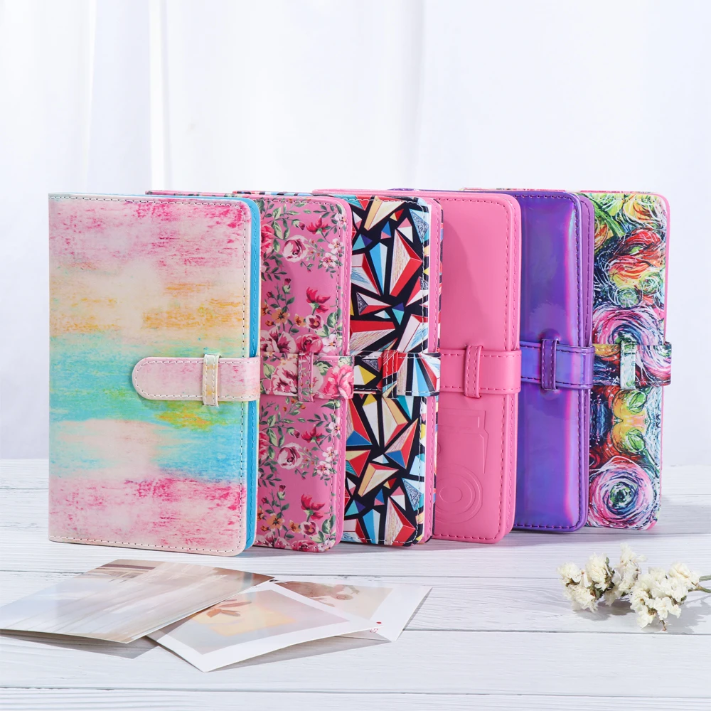 96 карманами из искусственной кожи Instant фотоальбом 3 дюймов фото держатель карты