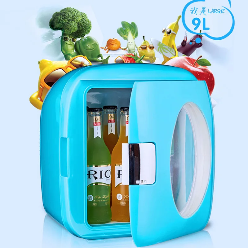 

9L cooler box car refrigerator small fridge refrigerators refrigerator portable car electrical mini fridge with free shipping