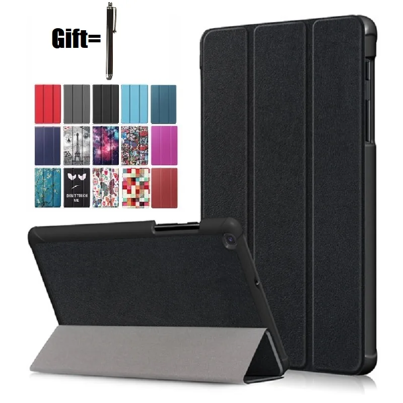 

PU Leather Case Cover for Samsung Galaxy Tab A 8.0 2019 Flip Tablet Cover Stand for SM-T290 SM-T295 SM- T297 Case with Stylus