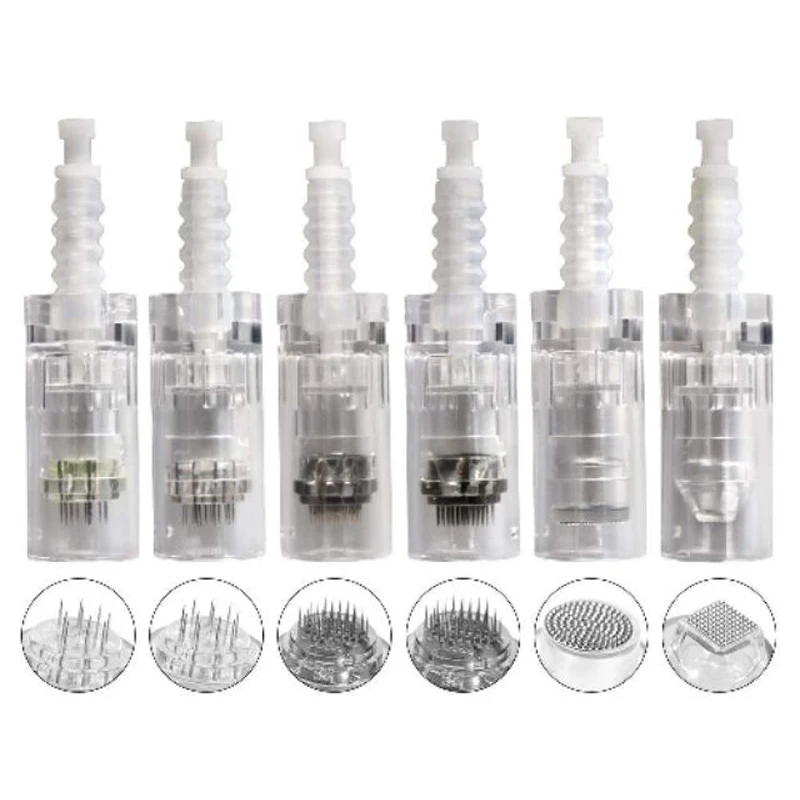 

Microblading 10pcs Micro Needle Tips Electric Derma Pen Nano Bayonet MYM M5 M2 N7 Cartridge For Auto Skin Care