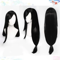 final fantasy ff7 wigs tifa lockhart wig 100cm black straight side parting styled synthetic hair cosplay wig wig cap