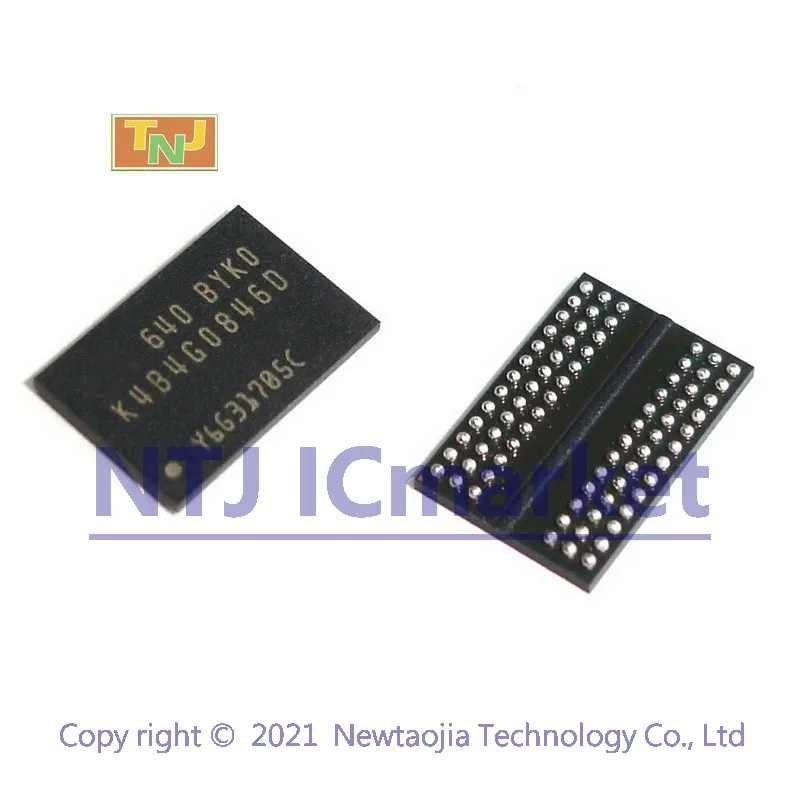 Из 2 предметов K4B4G0846D BYK0 FBGA78 K4B4G0846 DDP 4 Гб B die DDR3 SDRAM (синхронное динамическое ОЗУ)