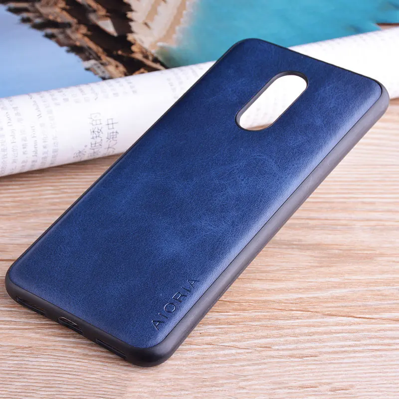 Для xiaomi redmi 5 plus чехол роскошные Винтаж кожа кожного покрова телефон чехлы для