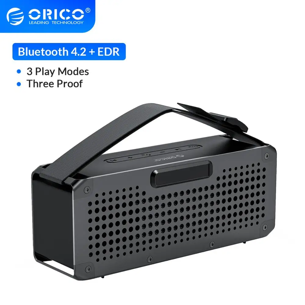Портативная беспроводная bluetooth колонка ORICO уличная трехизоляционная музыкальная