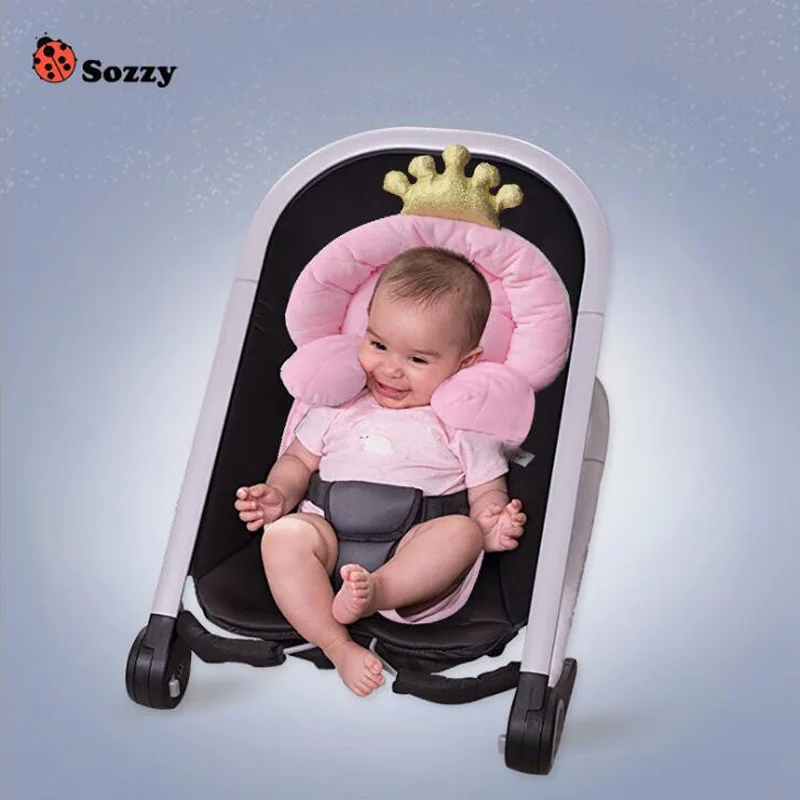 Sozzy детский коврик для коляски с противоскользящей хлопковой подушкой детская
