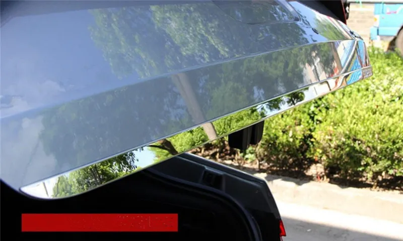 Автомобильные аксессуары Высококачественная крышка багажника из нержавеющей